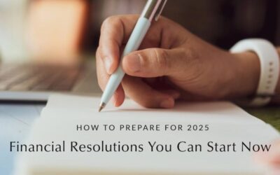 Financial Resolutions You Can Start Now